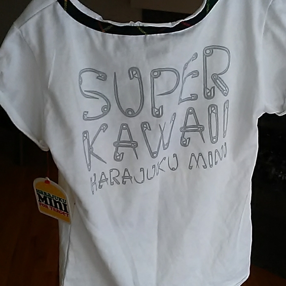 NWT Girls Harajuku Mini tee sz S 6/6x - Picture 4 of 7